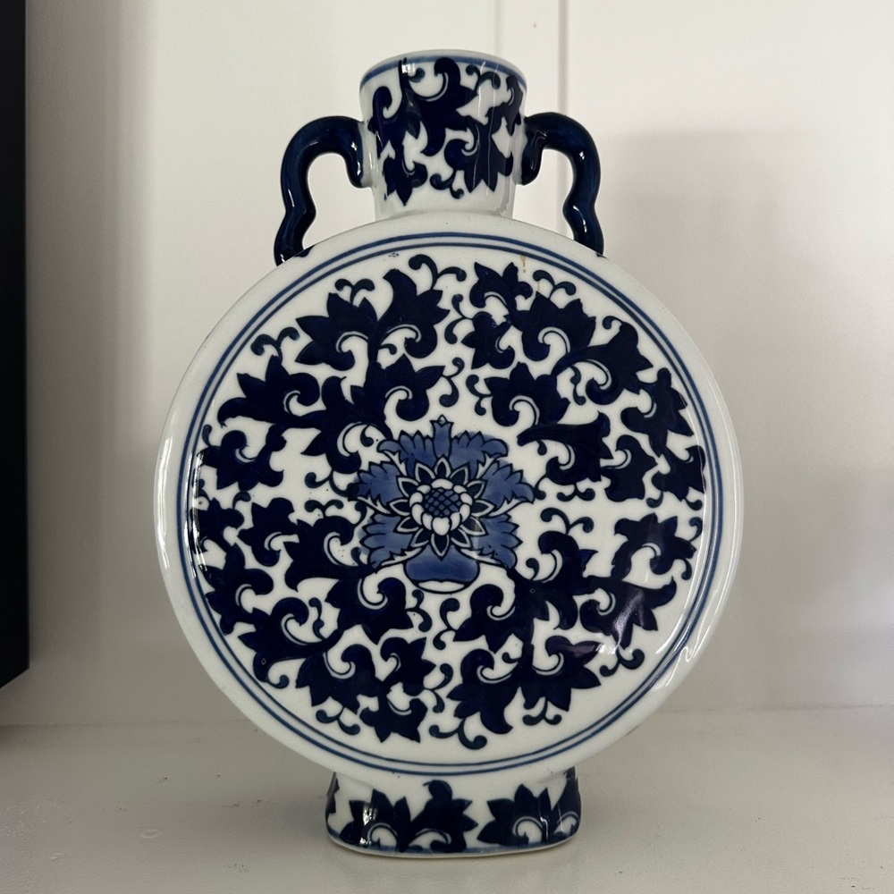 Home Goods Blue & White Vase